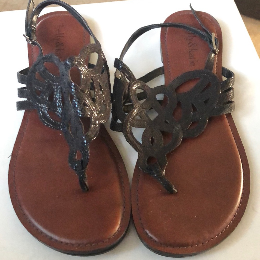 Used size 7 1/2 sandals